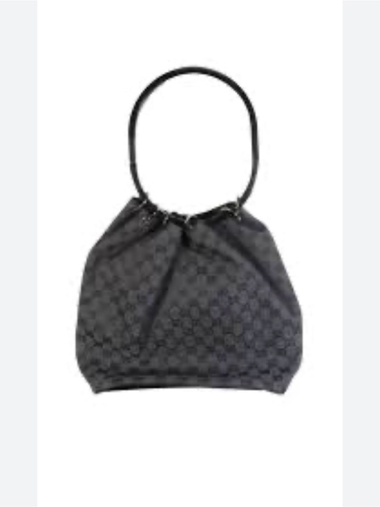 Gucci Handbags - Gucci 1999 GG Black Patterned Shoulder Bag